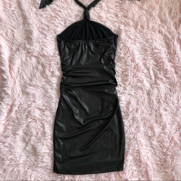 Halter Ruched Dress - Picture 2 of 6